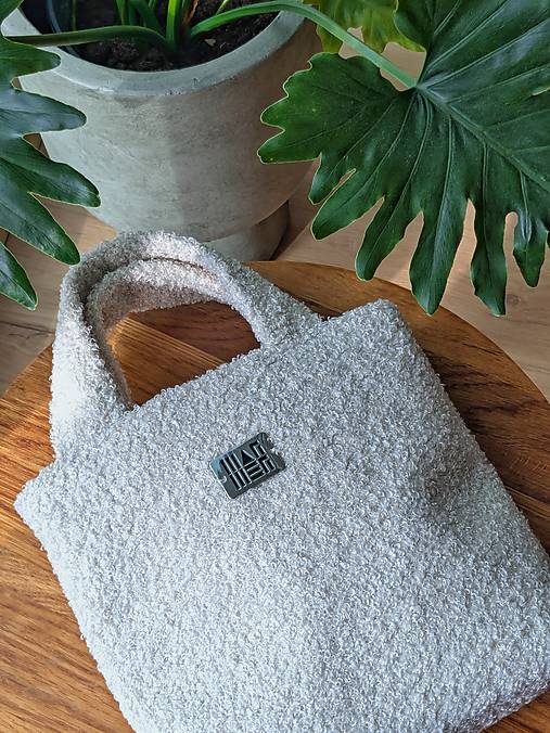 Kabelka  L I N A - teddy béžová