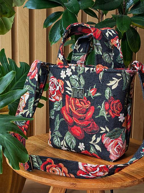 Kabelka  L I N A - ruže