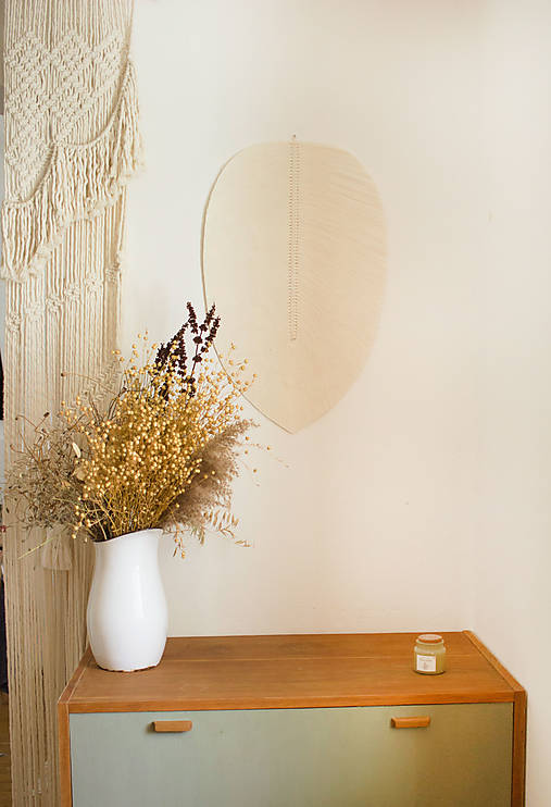 Dekorácie - veľký list - 17849983_