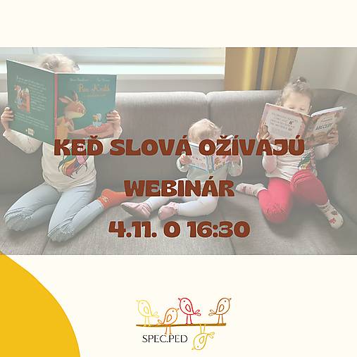 Keď slová ožívajú - webinár