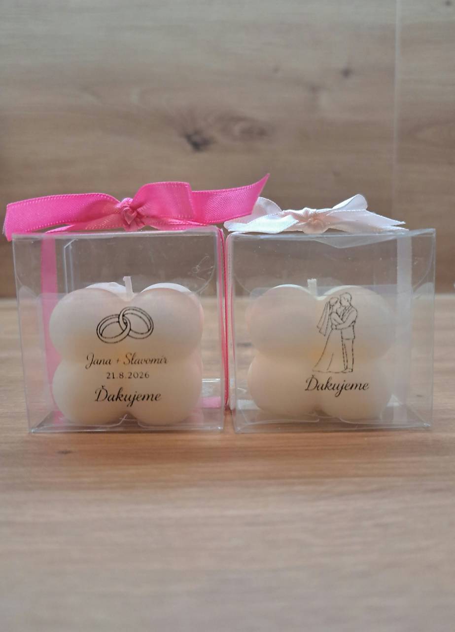 Mini bublinka-sladká spomienka na svadbu
