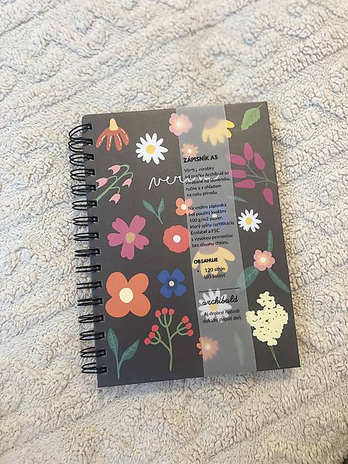 Zápisník Verím A5