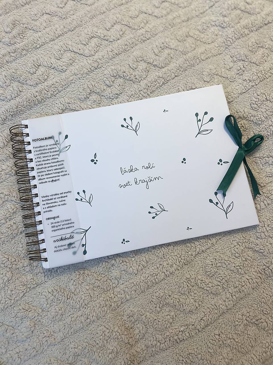 Fotoalbum Láska robí svet krajším