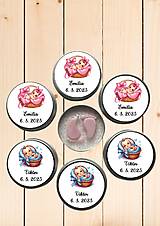 Sviečky - Voňavé darčeky SVIEČKY pre hostí na krstinách Babyshower - 17850556_