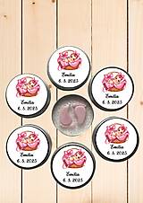 Sviečky - Voňavé darčeky SVIEČKY pre hostí na krstinách Babyshower - 17850621_