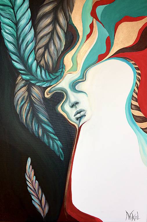 Obrazy - Maska - 17851298_