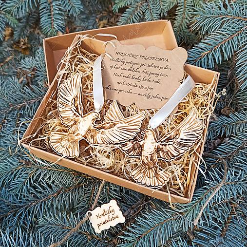 Dekorácie - Darček pre kamarátku Hrdličky priateľstva - 17855308_