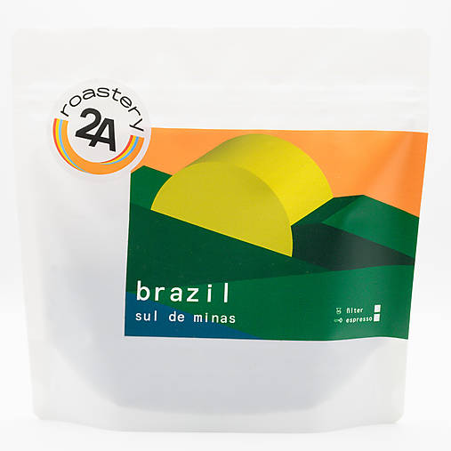Káva 2A roastery Brazil - Sul de Minas (200 g)