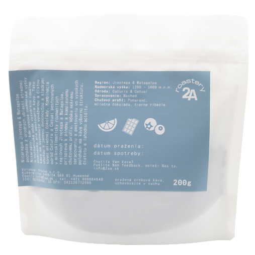 Káva 2A roastery Nicaragua Jinotega & Matagalpa (200 g)