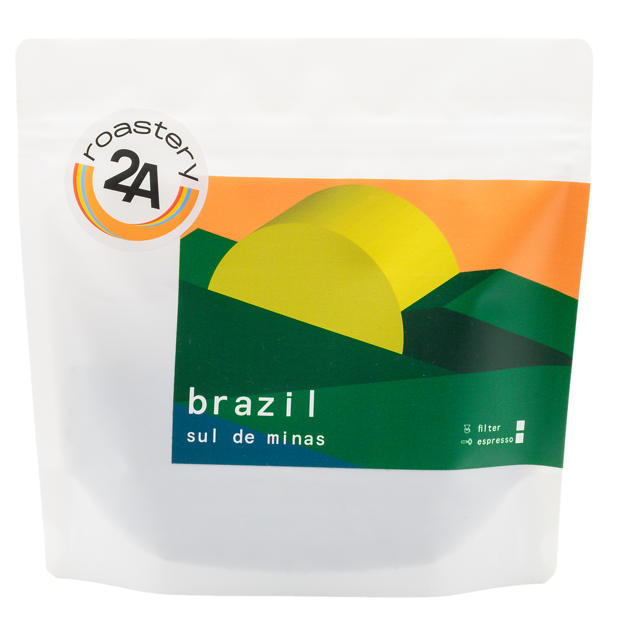 Káva 2A roastery Brazil - Sul de Minas (200 g)