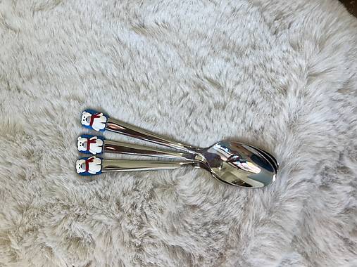 Lyžička  (Biely medvedík)