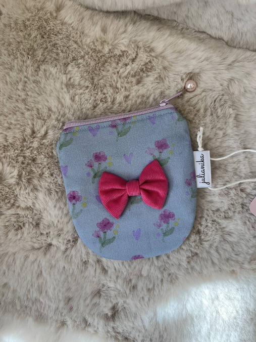 Detská peňaženka s mašličkou (1)