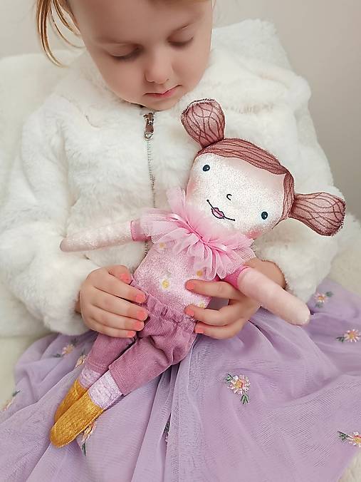 Mäkkučká bábika (Ružová)