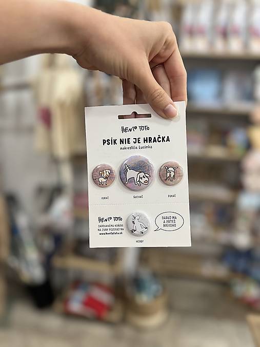 Odznaky (Psík nie je hračka)