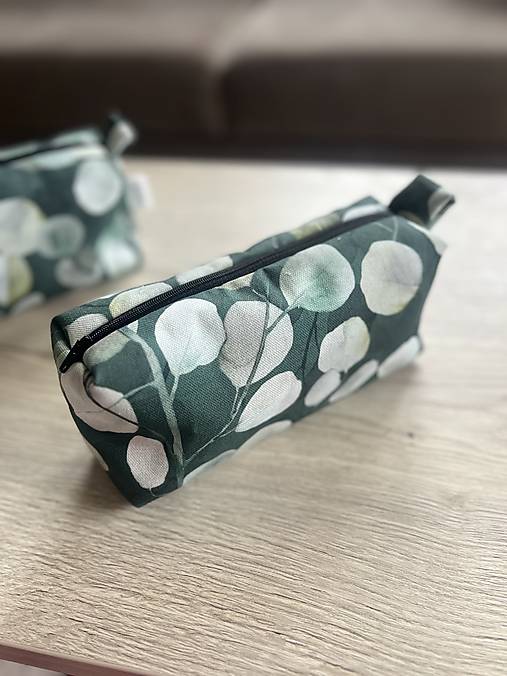 Kozmetická taštička - eukalyptus