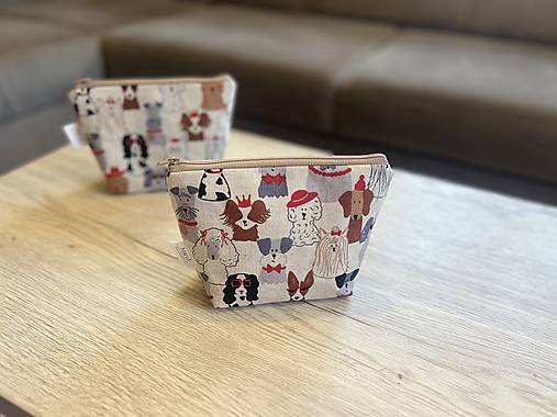 Kozmetická taštička - psy