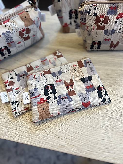 Kozmetická taštička - psy