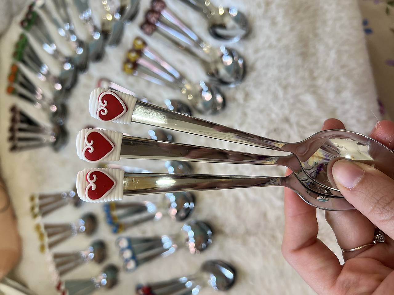 Lyžička  (Jedno srdiečko)