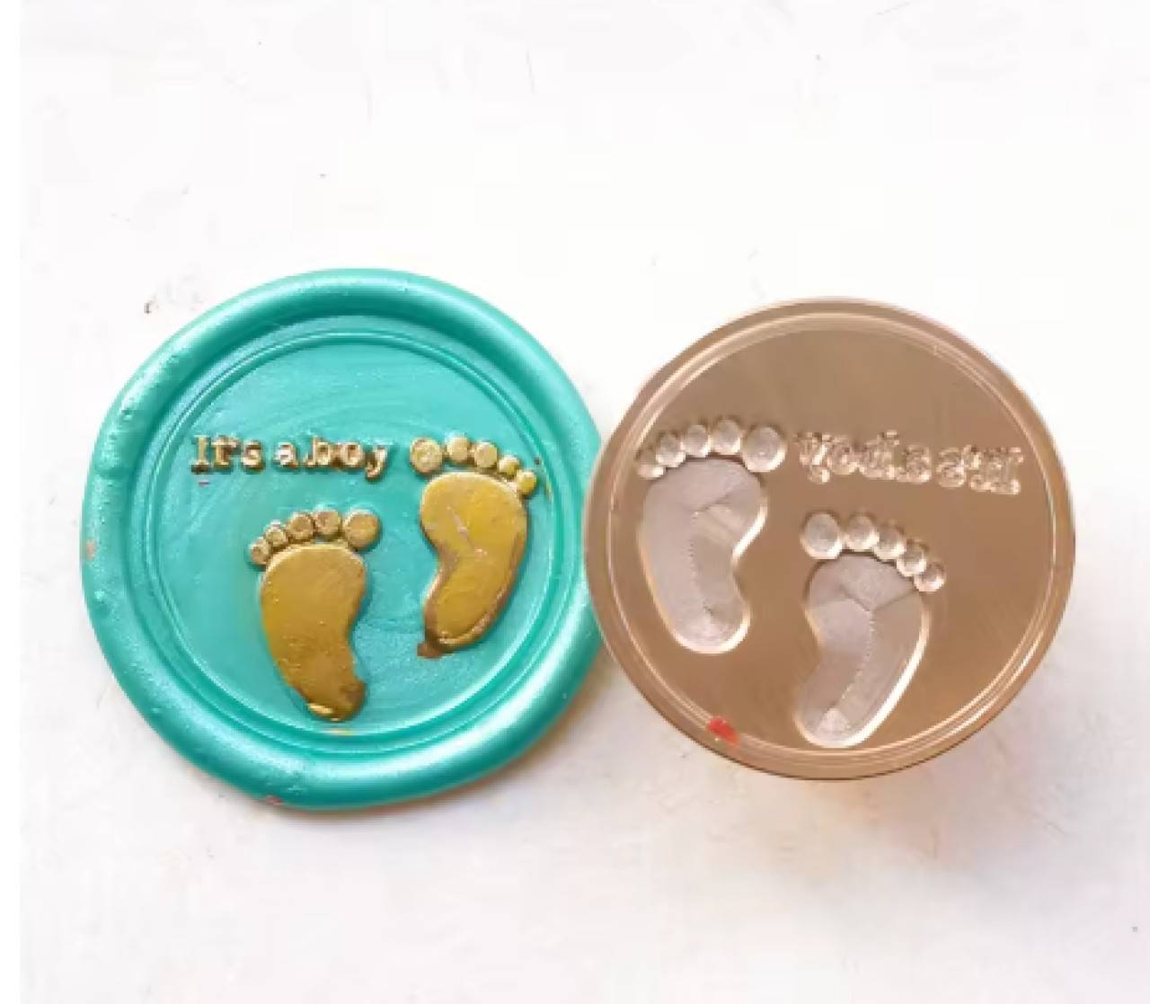 IP122 Pečatidlo nožičky - chlapček 2,5 cm