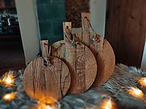 Príbory, varešky, pomôcky - Originálne lopáre set 3KS dubové drevo, vhodné ako dekorácia aj na pouzitie - 17856392_