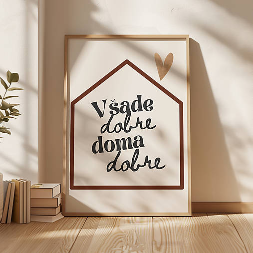 Obrazy - Doma - print - 17857241_
