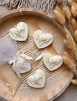 Sviečky - Svadobná sojová sviečka - 17856668_