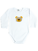 Detské oblečenie - body BRUMÍK (dlhý/krátky rukáv) - 17860162_