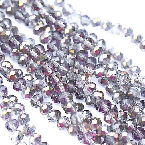 Korálky - (7397) Brúsené korálky, 6x5 mm - 10 ks - 17859407_