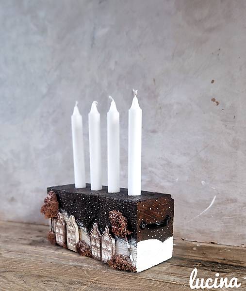 Dekorácie - Advent "Rozpravková krajina" - 17859729_