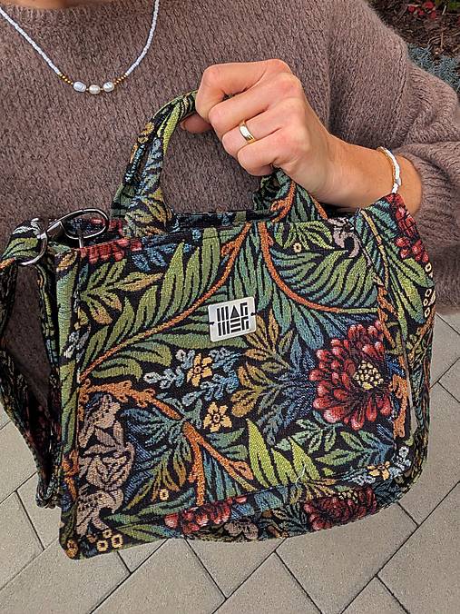 Kabelka  F L O R A  - vzor kvetov