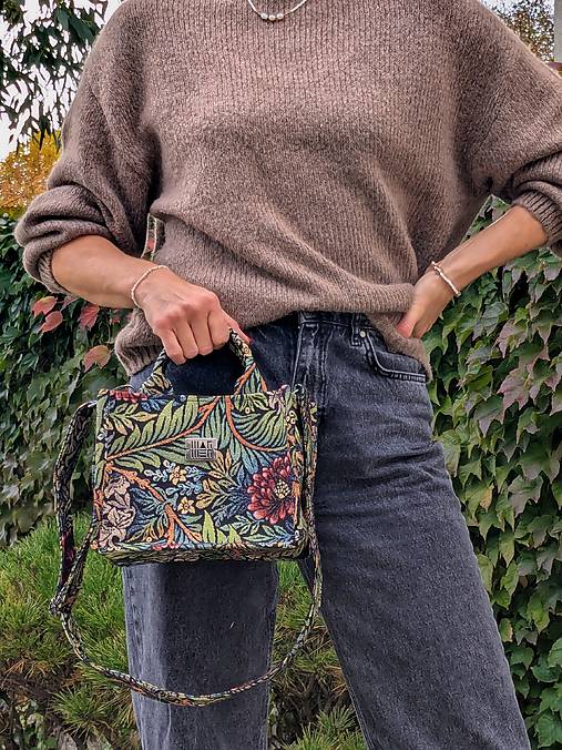 Kabelka  F L O R A  - vzor kvetov