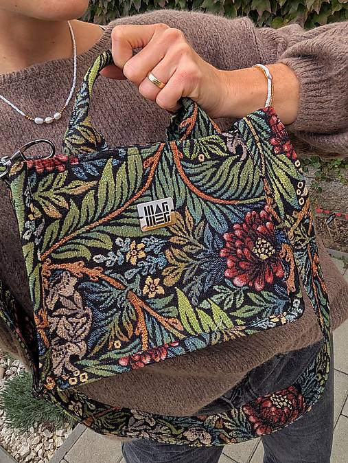 Kabelka  F L O R A  - vzor kvetov