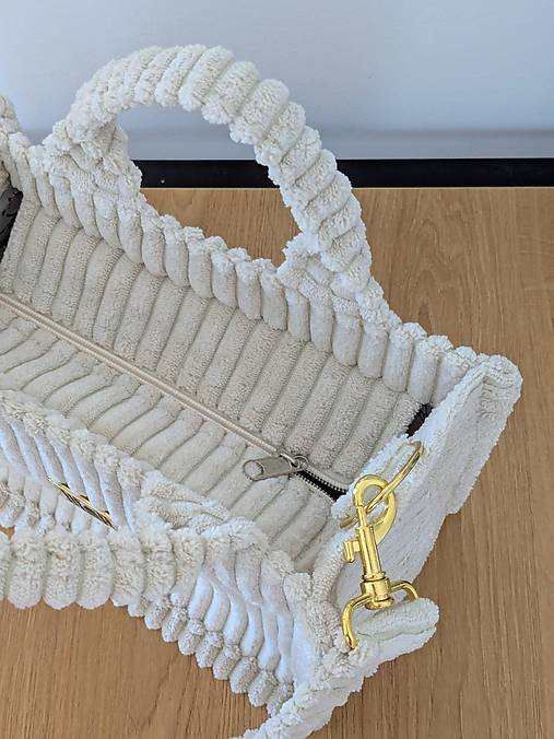 Kabelka  F L O R A  - béžová