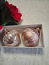 Dekorácie - Vianočné gule v darčekovom balení - 17858997_