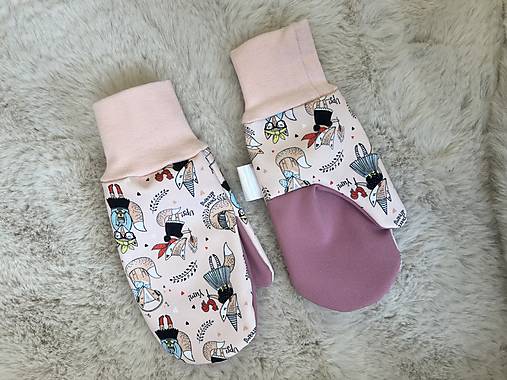 Softshelové rukavice L 6-8rokov (5)