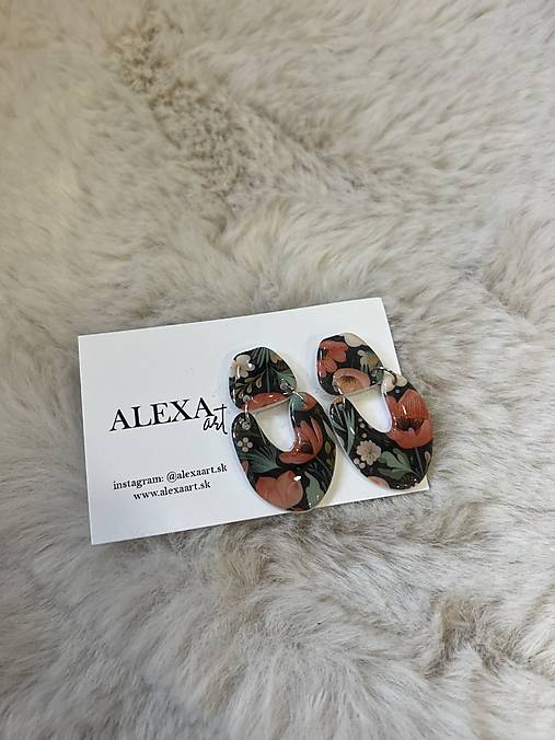 Náušnice z polymérovej hmoty (Usire)