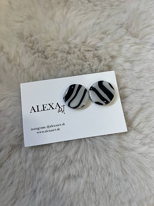 Náušnice z polymérovej hmoty (Verony)