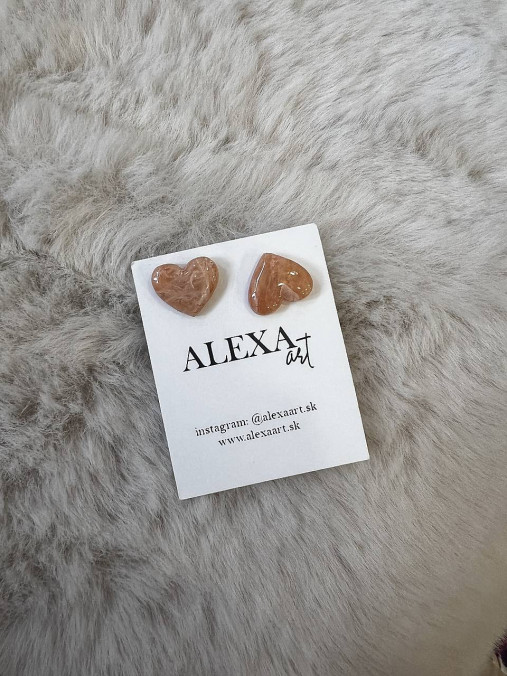 Náušnice z polymérovej hmoty (S2)