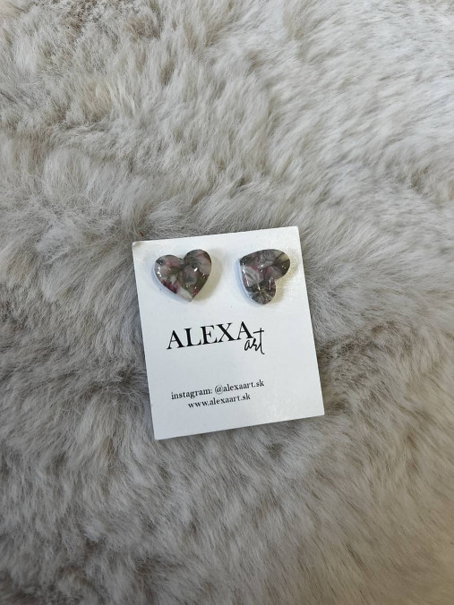 Náušnice z polymérovej hmoty (S2)