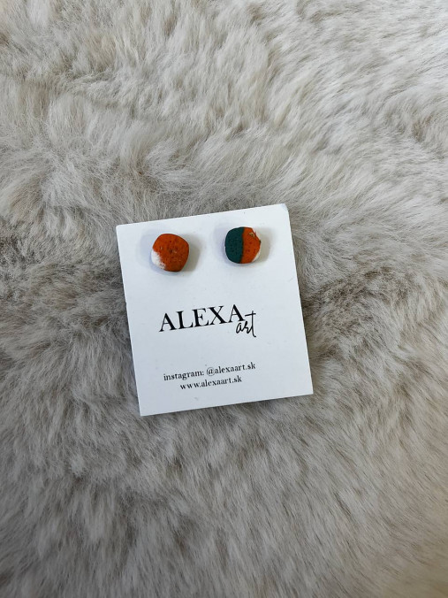 Náušnice z polymérovej hmoty (Minis)