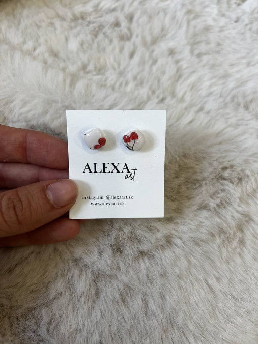 Náušnice z polymérovej hmoty (Minis)