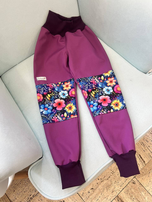 Softshellové nohavice (110)