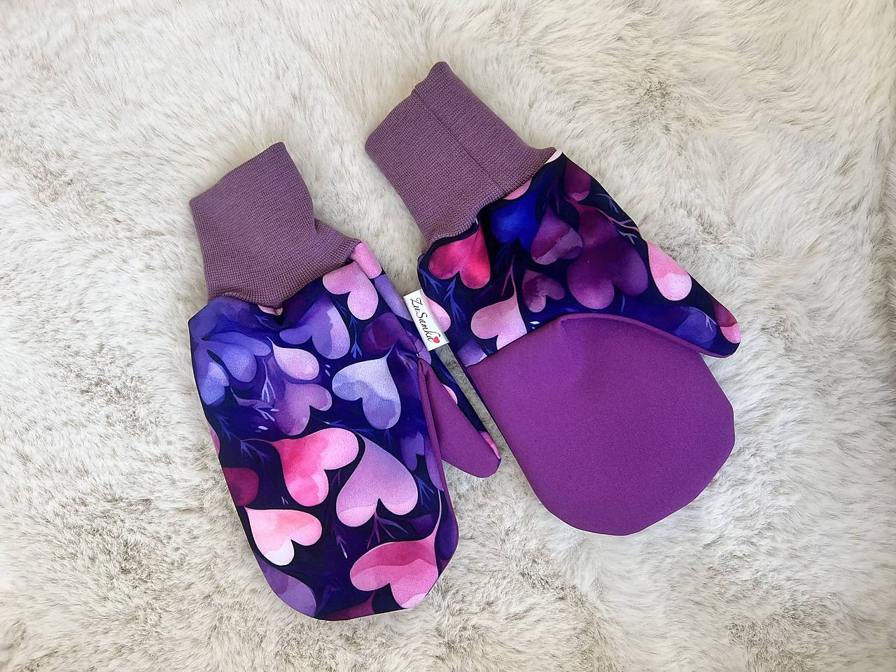 Softshelové rukavice L 6-8rokov (2)