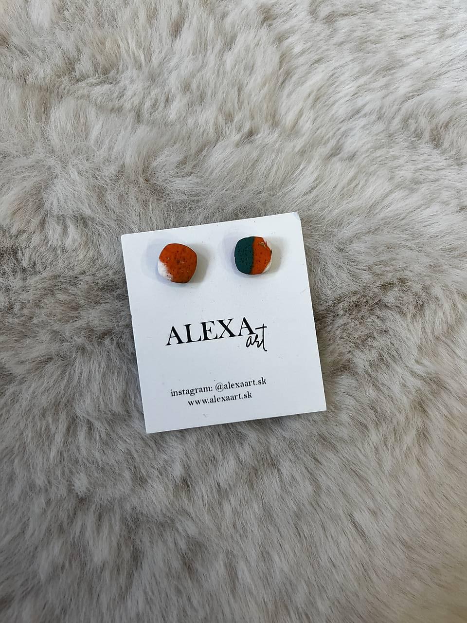 Náušnice z polymérovej hmoty (Minis)