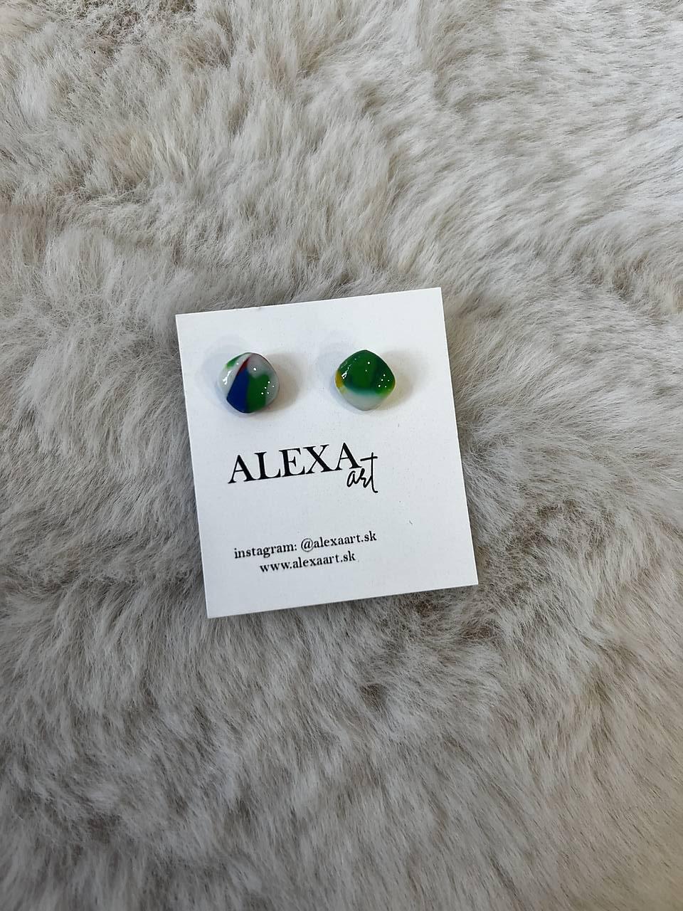 Náušnice z polymérovej hmoty (Minis)