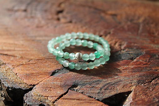 Fluorit so striebrom