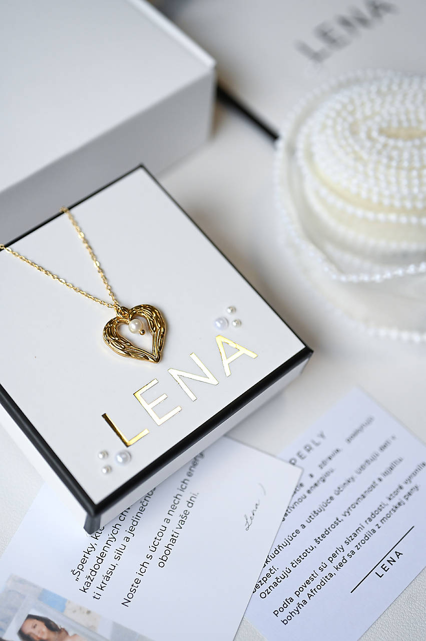 Retiazka  Perla  v srdci