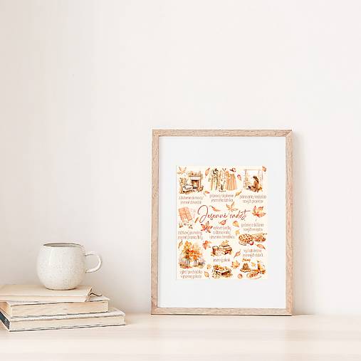 Grafika - Jesenné radosti (online plagátik) - 17864081_