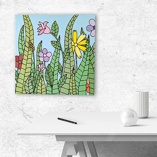 Obrazy - OBRAZ Trávička - 17862648_