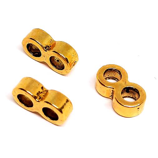 Rozdeľovník-1ks (13x7mm-antic.zlatá)